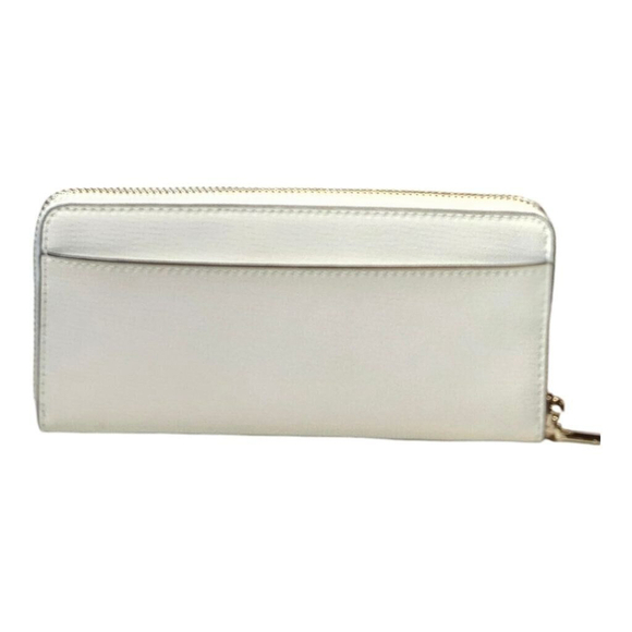 White Kate Spade Morgan Zip Around Continental Wallet - Picture 12 of 12